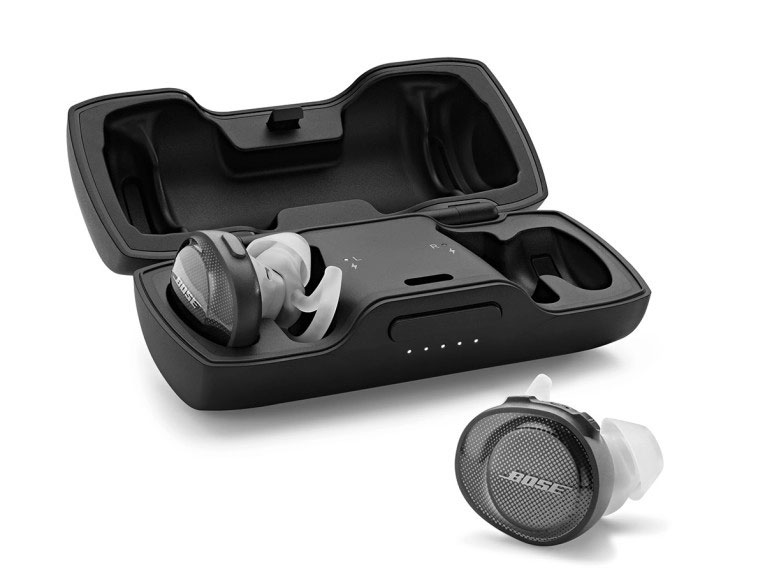 So oder so ähnlich könnten die neuen selbst-anpassbaren Hörsysteme von Bose aussehen.