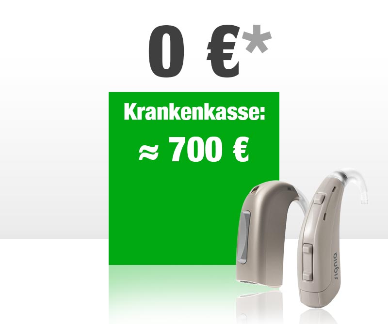 Nulltarif- und Kassenhörgeräte für 0,- € und ohne Zuzahlung