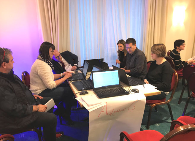Teilnehmer des Signia Innovation Days 2019 kamen als erste in den Genuss der App.