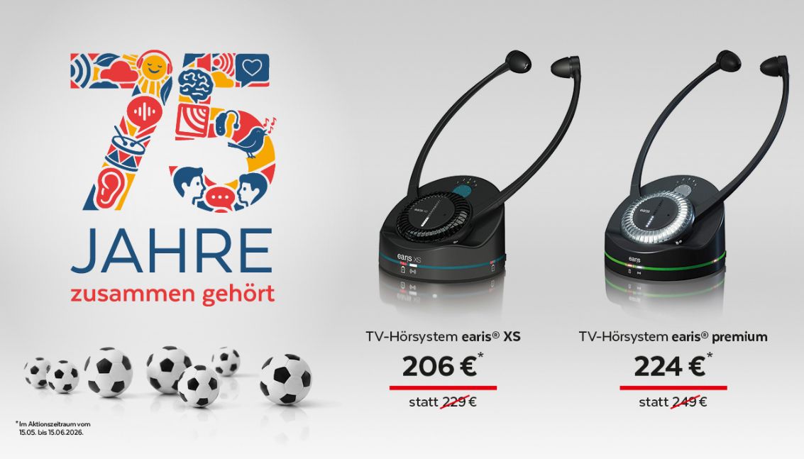 75 Jahre Köttgen: TV-Hörsysteme im Angebot