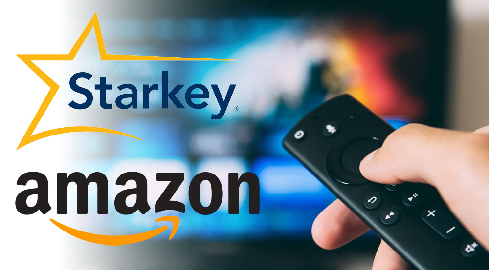 Amazon und Starkey ermöglichen direkte TV-Übertragung an Hörgeräte Amazon und Starkey ermöglichen direkte TV-Übertragung an Hörgeräte