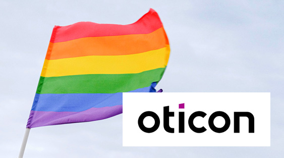 CSD: Hersteller Oticon setzt ein Zeichen für Toleranz