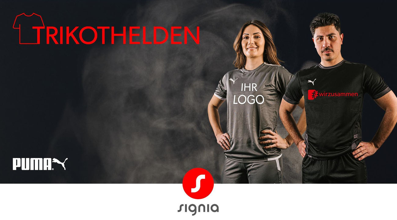 Unterstützen und Auffallen mit der Aktion Trikothelden von Signia Unterstützen und Auffallen mit der Aktion Trikothelden von Signia