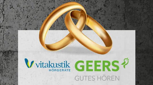 Hochzeitsglocken bei Geers und Vitakustik