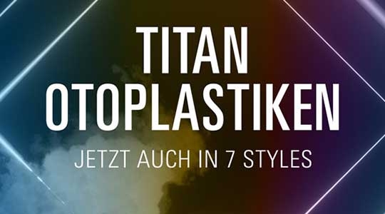 Neue Farben für Titan-Otoplastiken Neue Farben für Titan-Otoplastiken