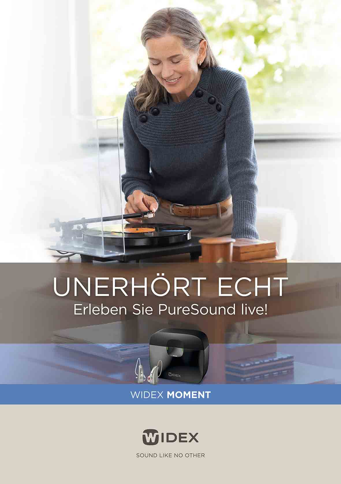Unerhört echt - Widex Kampagne