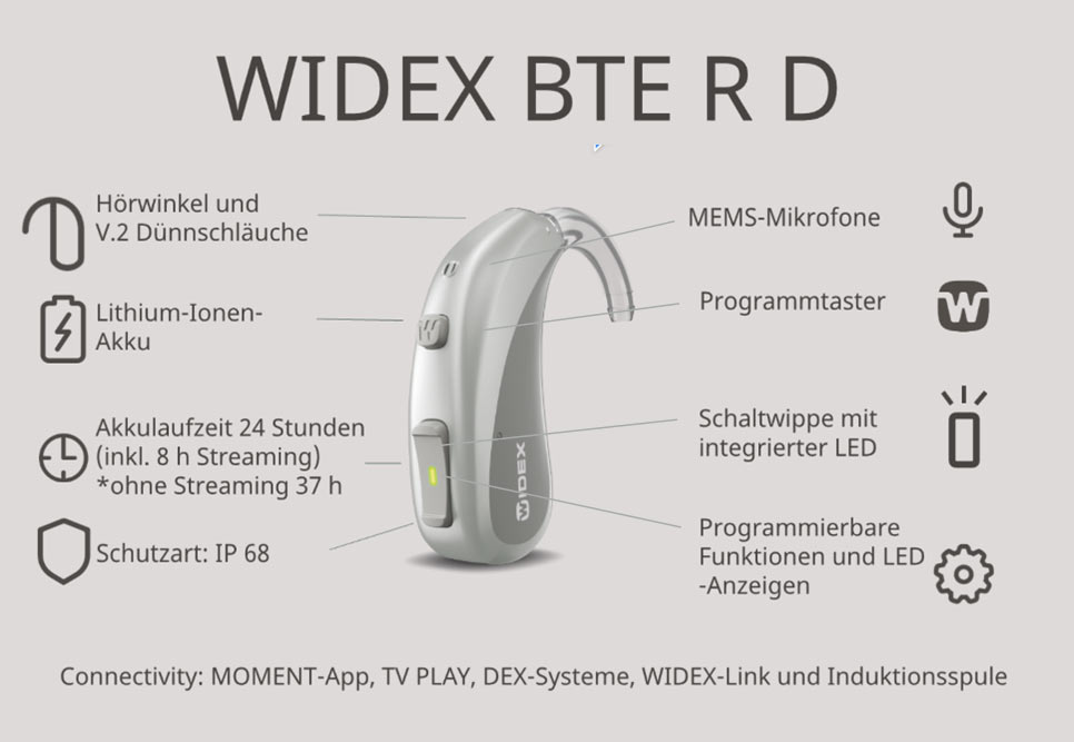 Widex Moment BTE RD