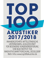 Roman Wagner Hörgeräte ausgzeichnet als TOP-Unternehmen mit höchster Qualität