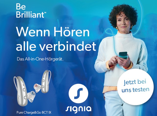 Signia Pure Charge&Go BCT IX: Jetzt bei Hörgeräte Bonsel